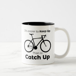Tasse 2 Couleurs Il est plus facile de se tenir au courant que de r