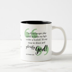 Tasse 2 Couleurs IL EST TEMPS DE FAIRE PARAÎTRE UN Café D'Affirmati