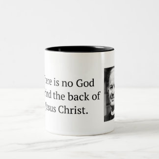 Tasse 2 Couleurs Il n'y a aucun Dieu derrière le Thomas arrière F