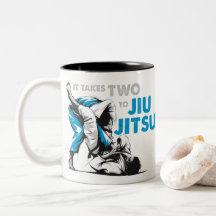 Il prend deux à Jiu Jitsu