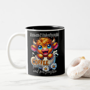 Tasse 2 Couleurs Il y a 2 sortes de personnes les amateurs de café 