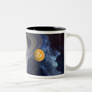 Tasse 2 Couleurs Illustration de Halloween d'un artiste