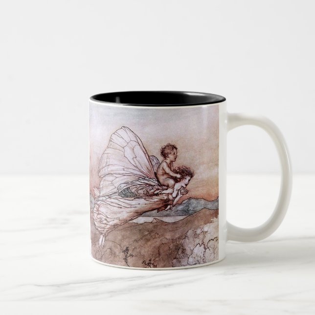 Tasse 2 Couleurs Illustration de la fée Arthur Rackham (Droit)
