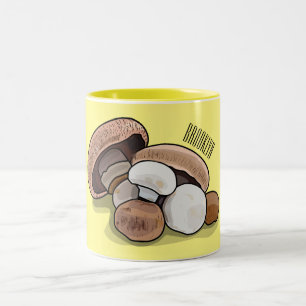 Tasse 2 Couleurs Illustration d'un champignon