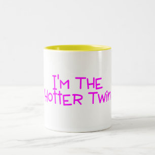 Tasse 2 Couleurs Im le jumeau plus chaud