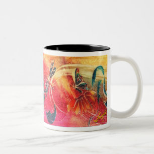 Tasse 2 Couleurs Imaginaire de libellule