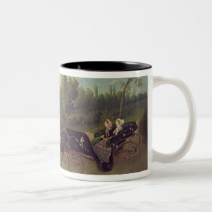Tasse 2 Couleurs Impératrice Eugenie et Reine Victoria dans