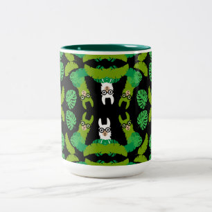 Tasse 2 Couleurs Impression à thème Llama