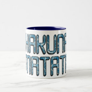Tasse 2 Couleurs Impression d'art 3D Hakuna Matata