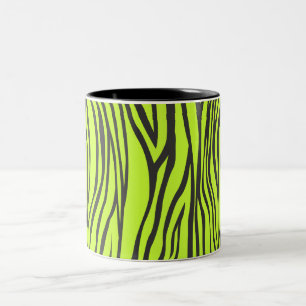 Tasse 2 Couleurs impression zèbre