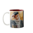 In Love Memory Modern Elegant Photo Memorial