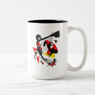 Tasse 2 Couleurs Incroyable 2   Bataillon Villainy