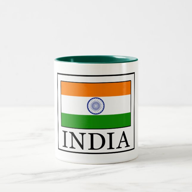 Tasse 2 Couleurs Inde (Centre)