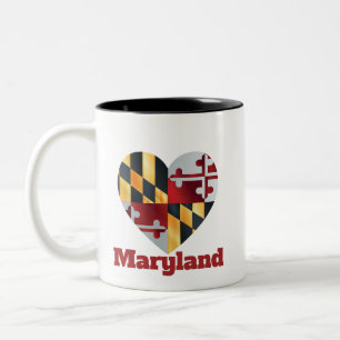 Tasse 2 Couleurs Indicateur cardiaque du Maryland