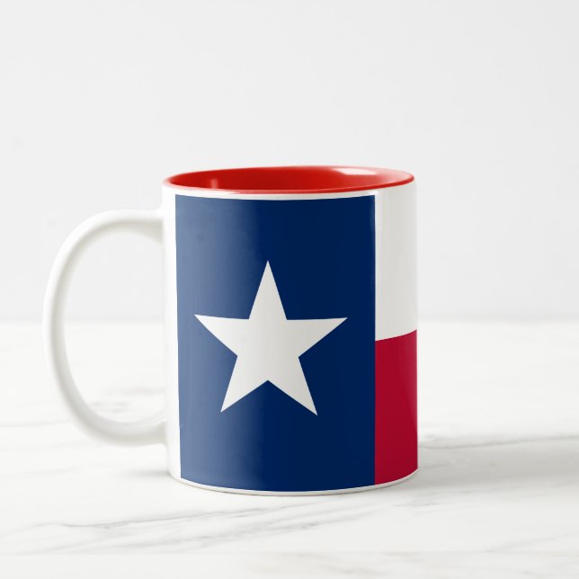 Tasse 2 Couleurs Indicateur d'état du Texas (Gauche)