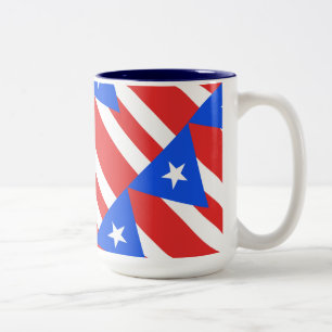 Tasse 2 Couleurs Indicateur Porto Rico
