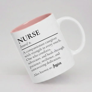 Tasse 2 Couleurs Infirmière Définition d'infirmière de script mod