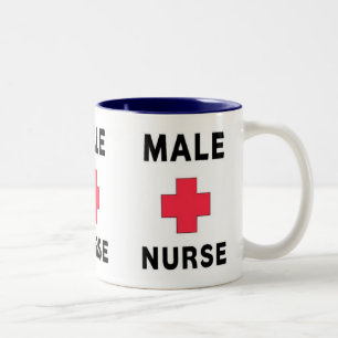 Tasse 2 Couleurs Infirmière masculine