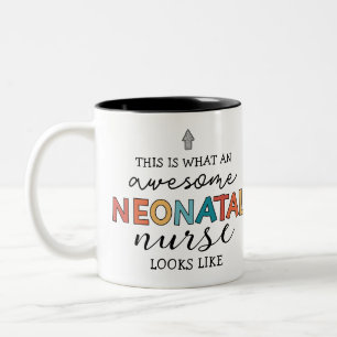 Tasse 2 Couleurs Infirmière néonatale amusante Appréciation stupéfi