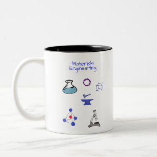 Tasse 2 Couleurs Ingénieur des matériaux