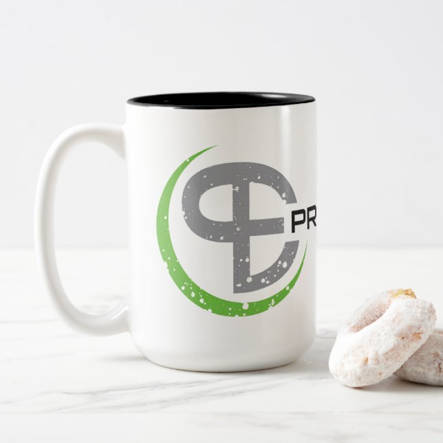 Tasse 2 Couleurs Ingénieurs de propriété (Avec donut)