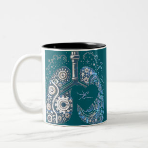 Tasse 2 Couleurs Inhalo de coeur