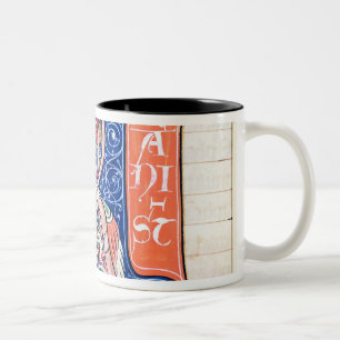 Tasse 2 Couleurs Initiale "R" 2 de Historiated