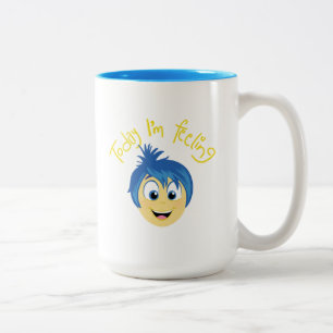 Tasse 2 Couleurs Inside Out 2 Aujourd’hui je ressens Joy Graphic