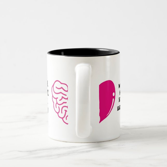 Tasse 2 Couleurs Inspiration et affection (Poignée)