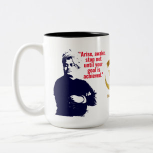 Tasse 2 Couleurs Inspiration spirituelle Swami Vivekananda Yoga