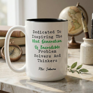 Tasse 2 Couleurs Inspirer la prochaine génération de résolveurs de 
