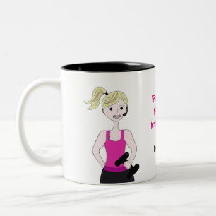 Tasse 2 Couleurs Instructeur de fitness fabuleux