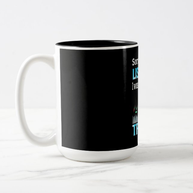 Tasse 2 Couleurs Investor I Was Thinking About Trading (Gauche)