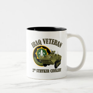 Tasse 2 Couleurs Iraq Vet 2e SCR Stryker