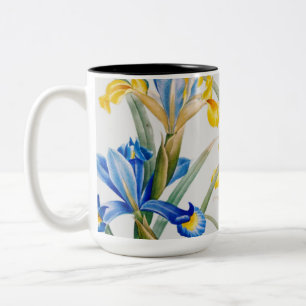Tasse 2 Couleurs Iris d'Espagne par Pierre-Joseph Redouté