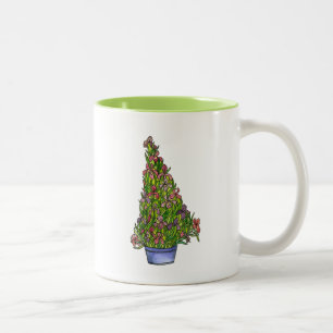 Tasse 2 Couleurs Iris noël mufle