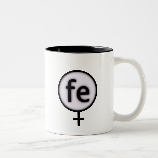 Tasse 2 Couleurs ironwoman (Droit)