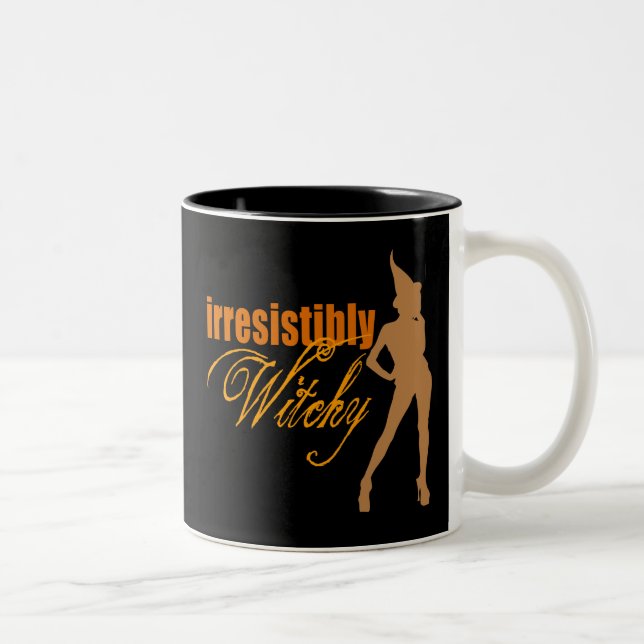 Tasse 2 Couleurs Irrésistiblement Witchy (Droit)