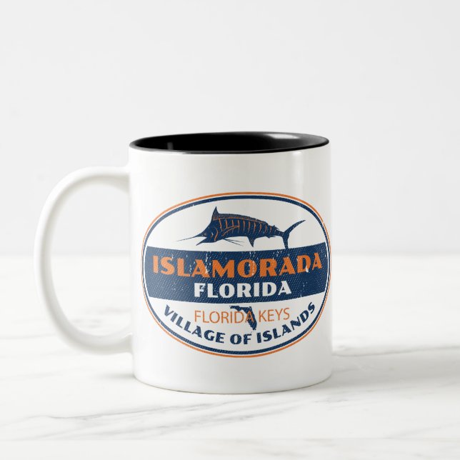 Tasse 2 Couleurs Islamorada Floride (Gauche)