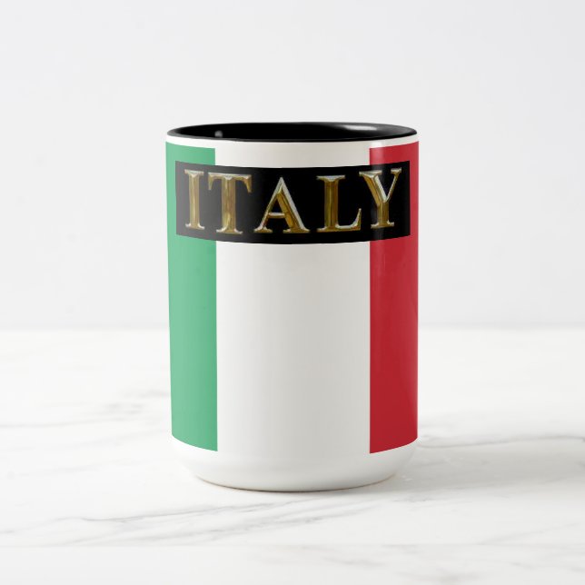 TASSE 2 COULEURS ITALIE (Centre)