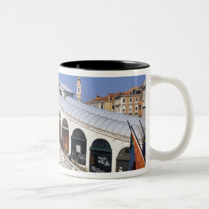 Tasse 2 Couleurs Italie, Vénétie, Venise, Pont du Rialto