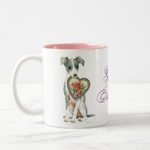 Tasse 2 Couleurs Italien Greyhound Heart