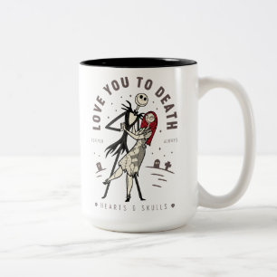 Tasse 2 Couleurs Jack & Sally - Vous Aimez À La Mort, Pour Toujour