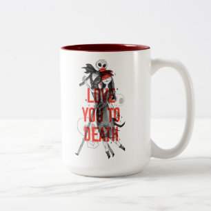 Tasse 2 Couleurs Jack & Sally - Vous Aimez À La Typographie De La 