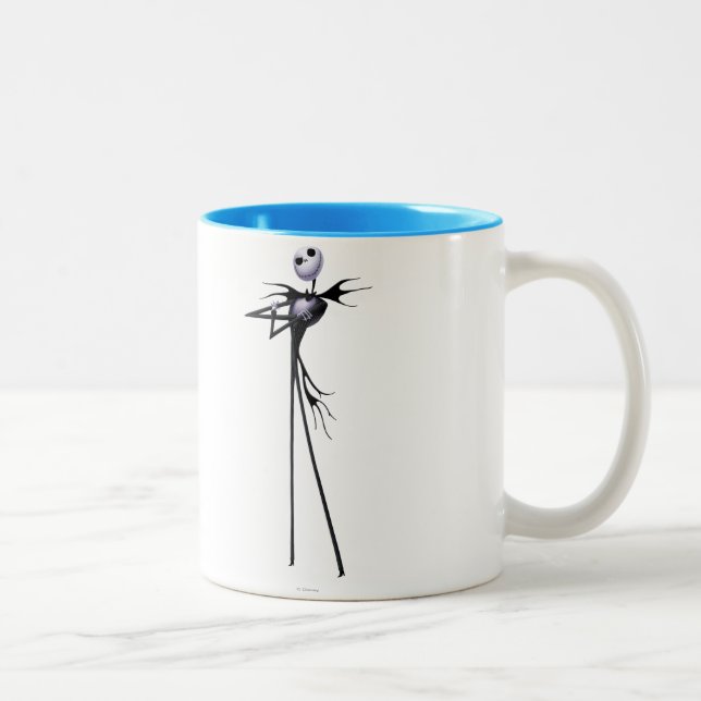 Tasse 2 Couleurs Jack Skellington | debout (Droit)