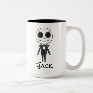 Tasse 2 Couleurs Jack Skellington Emoji
