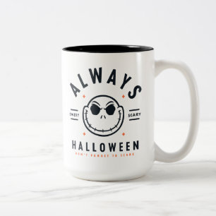 Tasse 2 Couleurs Jack Skellington - Toujours Halloween
