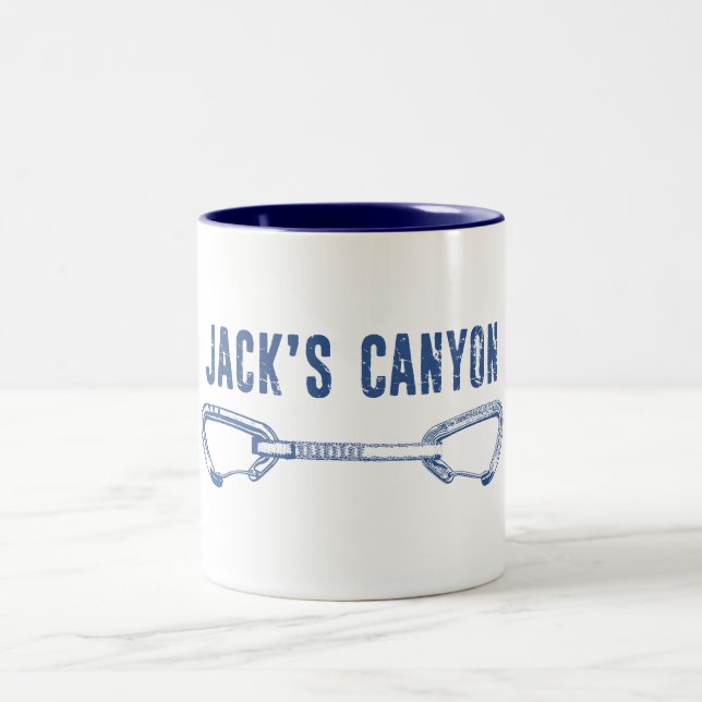 Tasse 2 Couleurs Jack's Canyon Arizona Rock Escalade (Centre)