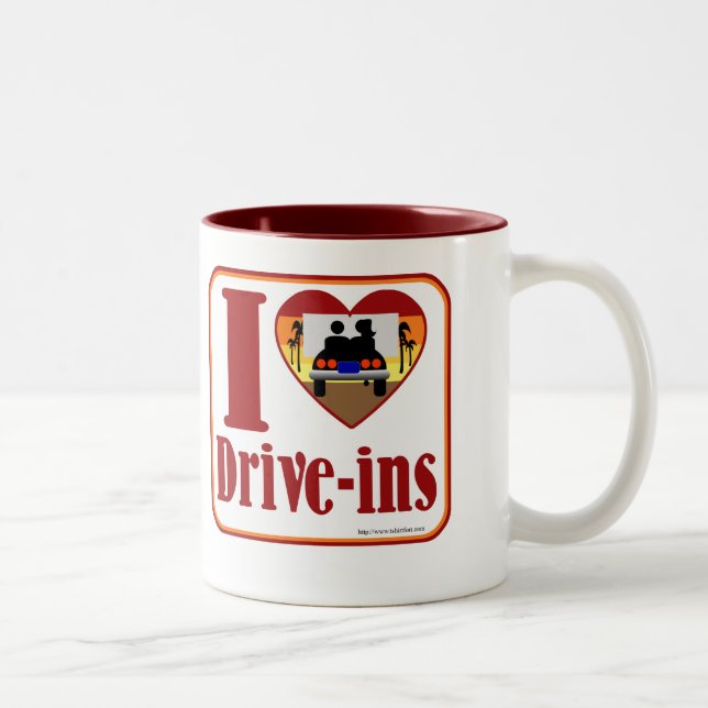 Tasse 2 Couleurs J'adore conduire ! (Droit)