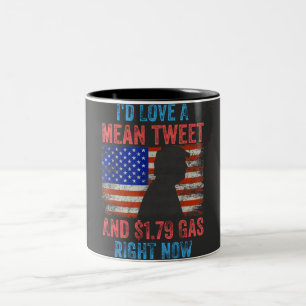 Tasse 2 Couleurs J'adorerais un tweet moyen